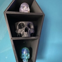 coffin shelves 3d print model - Mito3D