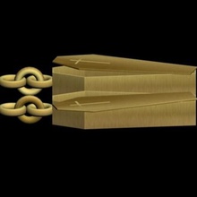 cercueil tombeau des boucles d'oreilles bijoux 3d print model - Mito3D