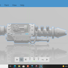 cogbot magos grav cannon gadget heresy automata tool 28mm 40k 30k warhammer grimdark admech mars mechanicum 3d print model - Mito3D