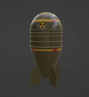 cohete fusée pairs avion prospectus pompe arme 3d print model - Mito3D