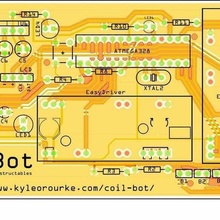 bobina bot arduino avvolgitore elettromagnete kyle orourke relè stepper motore robotica 3d print model - Mito3D