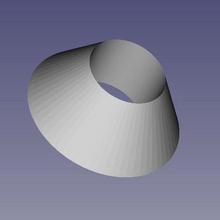 coil centering cone ender 3 v2 3d print model - Mito3D