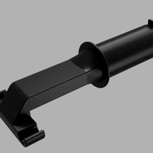 bobine de titulaire outil soutien filament la porte fil plastique explosif platic 3d print model - Mito3D