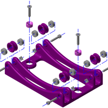 bobina de titular ferramenta bobine suporte vertical Impressora 3d acessórios 3d print model - Mito3D