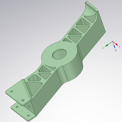 Spule Halter Unterstützung links Wanhao d12 300 Werkzeug Drucker 3D print model - Mito3D