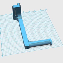 Spule Halter-metal-Bewegung-emotion-tech tool reel Unterstützung 3d print model - Mito3D