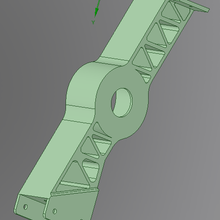 bobina suporte Wanhão d12 300 ferramenta filamento 3d print model - Mito3D