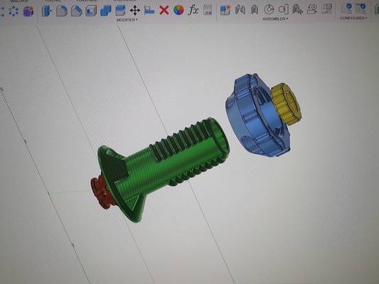 bobine soutien roulements porte pla 3d print model - Mito3D