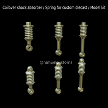 coilover shock absorber spring custom diecast model kit absorb coil modelkit car truck tamiya revell amt 3d print model - Mito3D