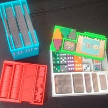 coimbra espace rangement Solution planche Jeu jeu plateau organisateur toy_game_accessories 3d print model - Mito3D