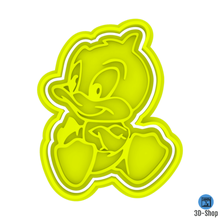coin cutter looney tunes 3 home tidy up titi cookie tweety taz sylverter daffy duck 3d print model - Mito3D