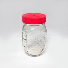 moeda jar a casa frasco de vidro moedas 3d print model - Mito3D