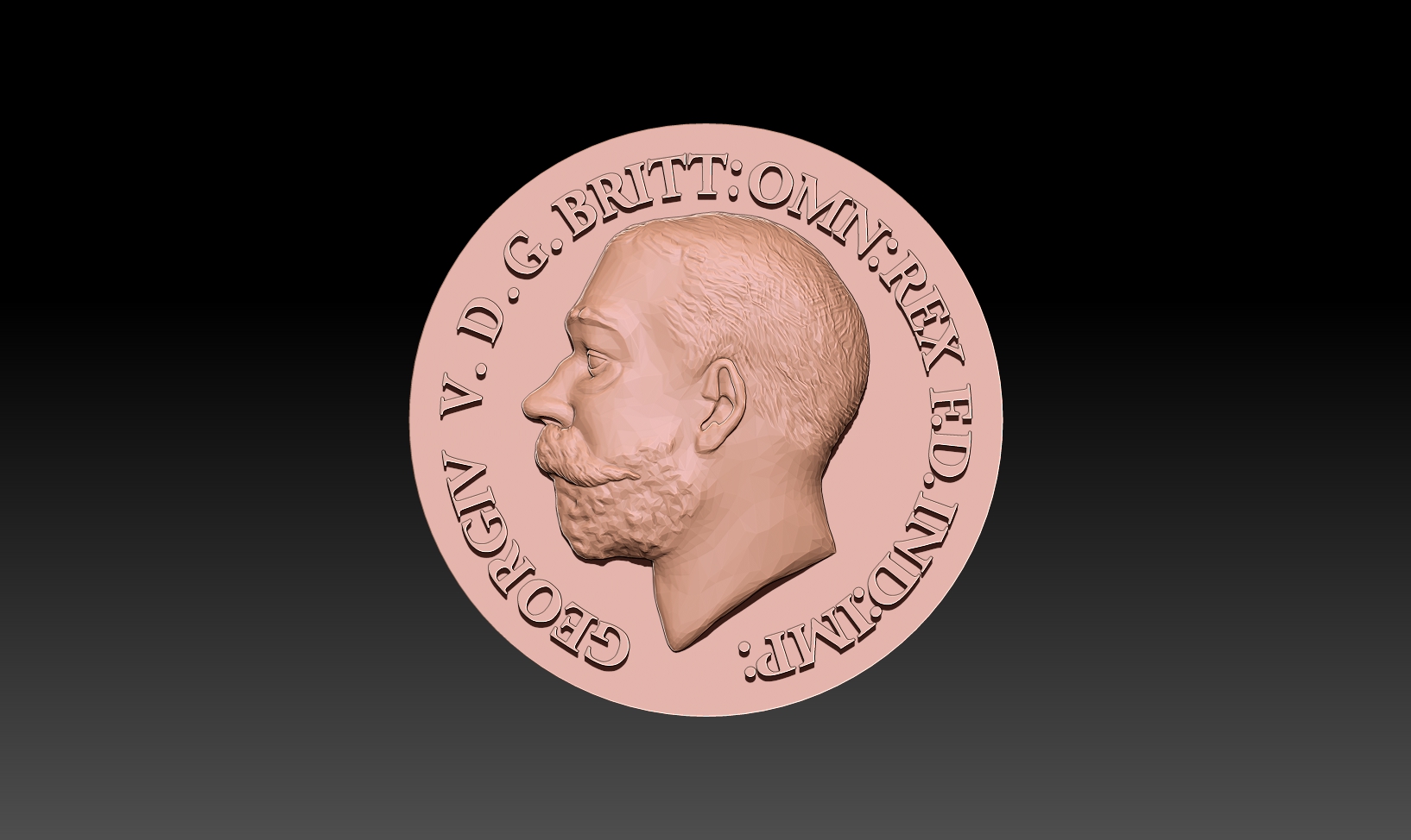 coin money 3D print model - Mito3D