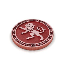 moneda trono de juego la casa lannister token pieza del juegos tronos 3d print model - Mito3D