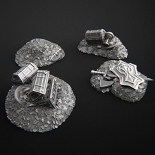 moneda del tesoro juego d&d en miniatura tablero de la mesa boardgame las mazmorras los dragones 3d print model - Mito3D