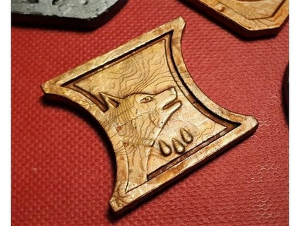 coins 5e - dungeons & dragons multiple versions Game d&d dugeons and dragons dungeons y coins coins dd coin fantasy gold rpg game silver  3d print model - Mito3D