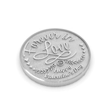 moedas de amor moeda a arte token peça do jogo presente os amantes 3d print model - Mito3D