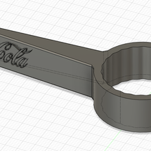 coke bottle opener tool assistive hand tools 3d print model - Mito3D