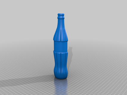 Coca metade 2 adereços 3d print model - Mito3D