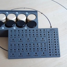 kokinol disk Kutu krokinol yazı tahtası oyun juego mesa depolama 3d print model - Mito3D