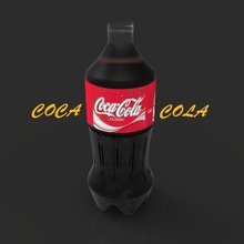 cola bouteille de soda outil d'enseignement le design industriel Modèle 3d low poly l'impression 3d print model - Mito3D