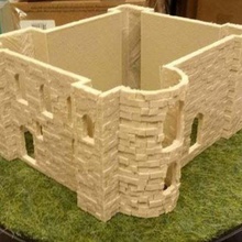 le château de colchester l'architecture les bâtiments des structures 3d print model - Mito3D