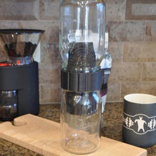 freddo, caffè brew casa la produzione di birra filtro mason jar 3d print model - Mito3D