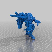 cold starfish people command suit game toy accessories tau 3d print model - Mito3D