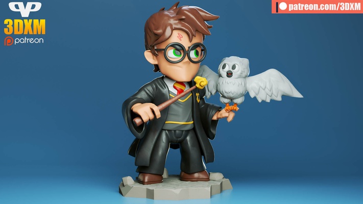 cole o harry potter 3d print model - Mito3D