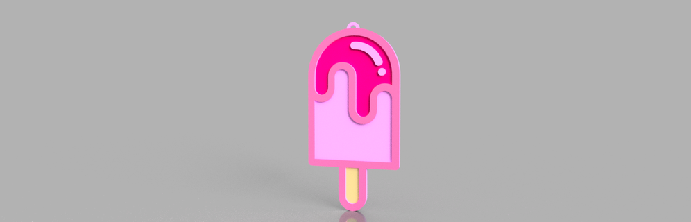 Colgantes dondurmalar kawaii Decoraci nes cepler taklit mücevher 3d print model - Mito3D