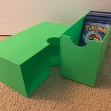 collectible pokemon card storage box game multi-color multicolor multimaterial toy accessories 3d print model - Mito3D