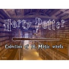 colección 16 magia varitas Harry alfarero varita mágica bellatrix draco fleur ginny Hermione lucius Luna Mcgonagall narcissa nymphadora Ron Sirio snape Voldemort 3d print model - Mito3D