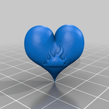frasco de recolección corazón - herz varios 3d print model - Mito3D