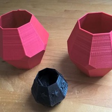 vasi di raccolta casa 3d print model - Mito3D