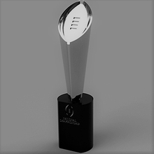 college football playoff trophy 3d print model - Mito3D