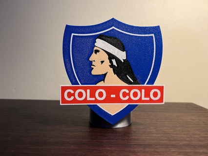colo Colocolo Alcancia Fußball Chile 3d print model - Mito3D