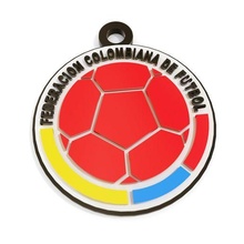 colombia national team keychain key ring football selection fifa keys ball 3d print model - Mito3D
