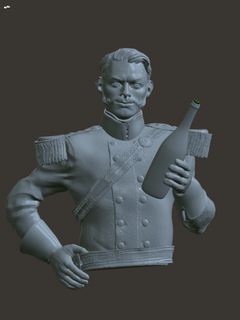 colonel harry flashman 17th lancers flash george macdonald fraser papers charge light brigade balaclava battle 3d print model - Mito3D