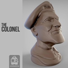 le colonel l'art 3d print model - Mito3D