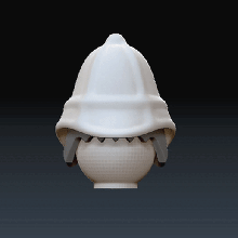 colonial safári capacete personalizadas escala figura playmobil jogos brinquedos arte brinquedo escudo capacetes exército miniaturas medieval casa boneca 3d print model - Mito3D