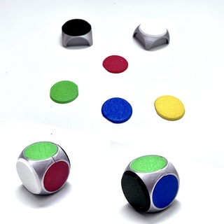 colore cubo colorato kostka 3d print model - Mito3D