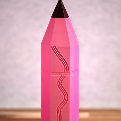 color lápiz box colegio artilugio caja escuela politécnica caso funda niños 3D print model - Mito3D