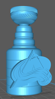 colorado avalanche stanley cup avs nhl hockey 3d print model - Mito3D