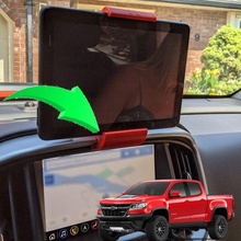 Colorado zr2 Strich Tablette Halter Unterstützung Gadget LKW Amazonas Chevy chev 3d print model - Mito3D