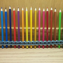 matita colorata catena vari 3d print model - Mito3D