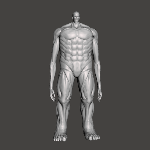 kolossal Titan 3d Modell Spiel aot Attacke bertholdt Staubsauger armin 3D print model - Mito3D