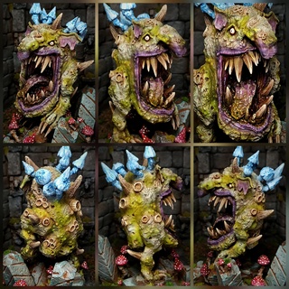 colosal truig Troll mezclado garabato Arte bestia monstruo 3d print model - Mito3D