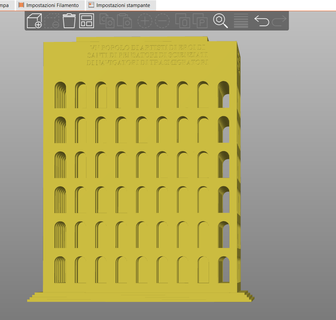 coliseo quadrato EUR Monumento roma arquitectura 3d print model - Mito3D