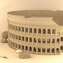 colosseum rome architecture 3d printing modeling designing design archutecture 3d print model - Mito3D