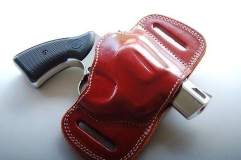 colt detective 38 special 1 holster mold pistol revolver replica prop 3d print model - Mito3D